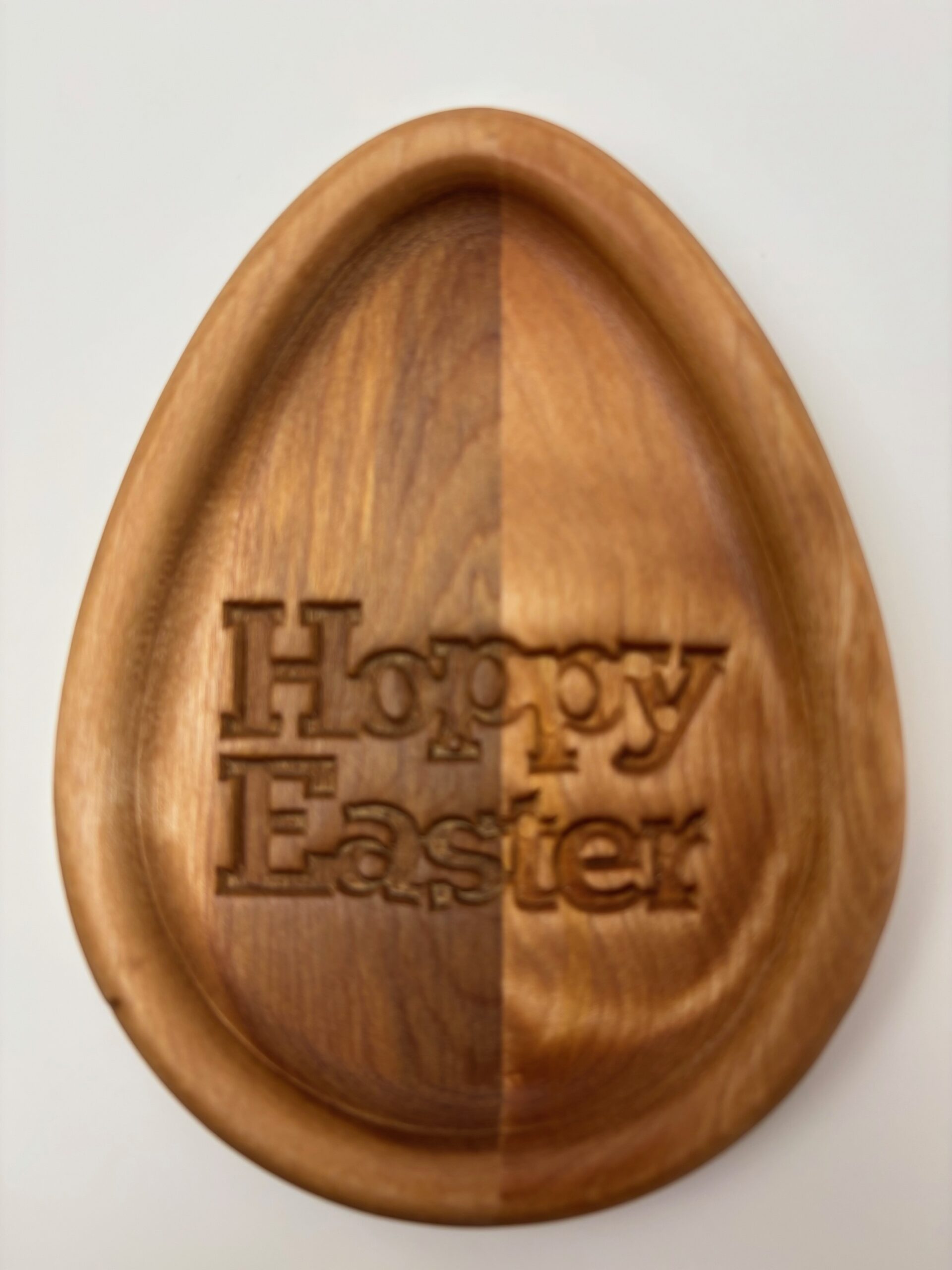 Wood Easter Egg Tray – Handmade Spring Serving & Decor Tray - Image 4