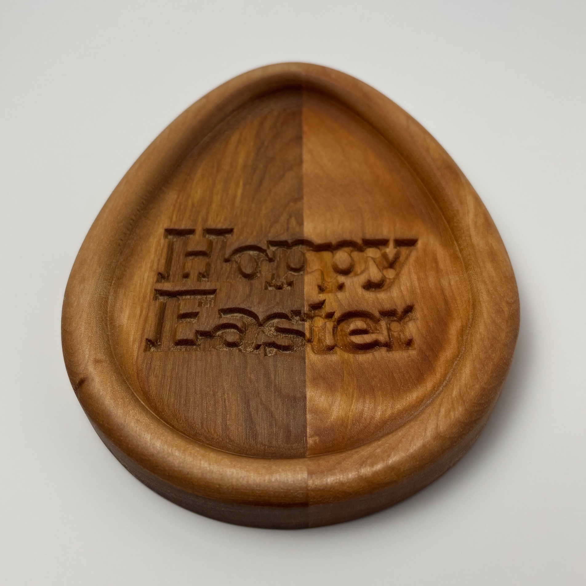 Wood Easter Egg Tray – Handmade Spring Serving & Decor Tray - Image 2