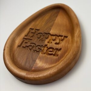 Wood Easter Egg Tray – Handmade Spring Serving & Decor Tray