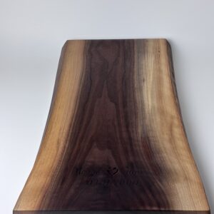 Handmade Live Edge Walnut Charcuterie Board